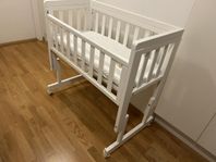 Troll bedside crib + madrass