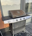 Kombinerad gasolgrill och kolgrill