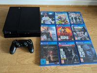 Playstation 4 Med Spel