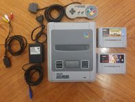 Super Nintendo plus Super Mario All Stars & BOB