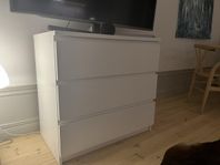 MALM byrå - 3 lådor 