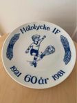 Väggtallrik, samlartallrik, MÖLNLYCKE IF, MIF, fotboll, nr