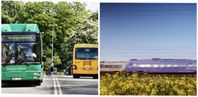 Skånebiljett för tåg och buss 24 tim