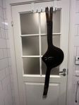 Lädergjord med platta Fairfield brun stl. 135 cm 