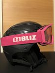 Skidhjälm och goggles (barn)