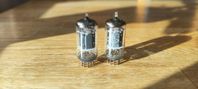 rör matched pair Telefunken ECC83/12AX7 Long Smooth Plates 