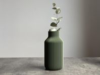 olive green vase