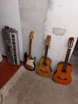 3 gitarrer