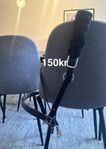 Lädergrimma svart storlek full 