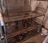Terrarium 118x45x40 skjutglas