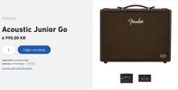 Fender Aoucustic Junior 