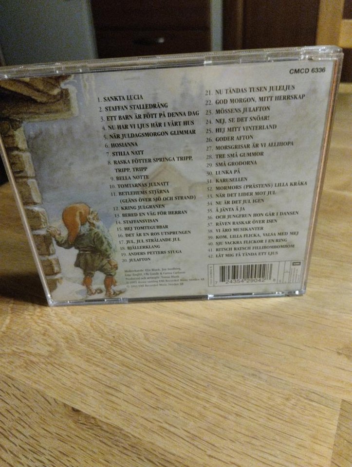 Cd-skiva med Julsånger & Julv...