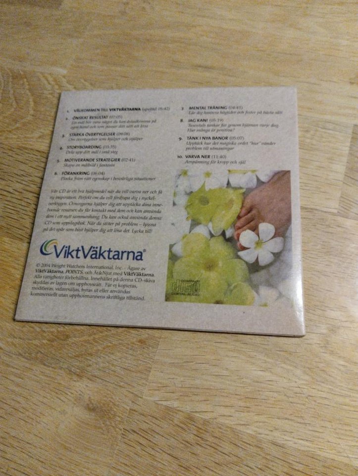 Cd-singel med Viktväktarna.