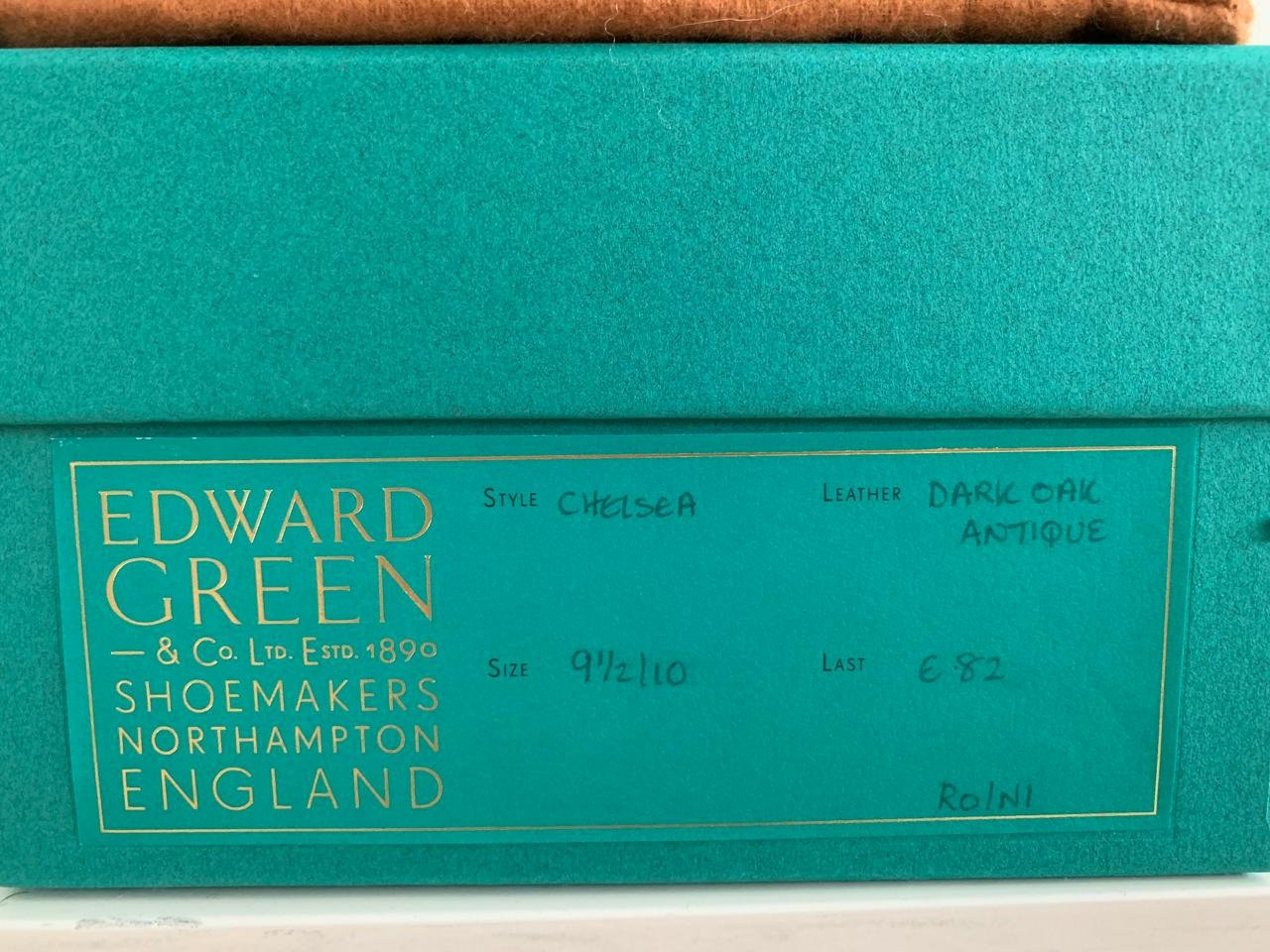 Edward Green Chelsea dark oak