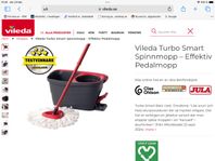 Vileda Turbo pedalmopp 