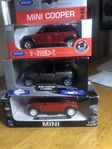 3 st mini Coopers  skala 1:32