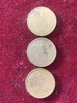 Tredje Riket. 5 Reichpfennig.3 styck.