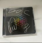 Signerad CD av Coldplay