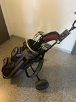 Golfset Taylormade inkl. golfbag & golfvagn