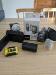 Sony HDR-AS15 Action Cam + Undervattenshus, Handcam & Fäste