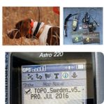 Garmin Astro 220 Ink Friluftskartan Pro V5 hela Sverige