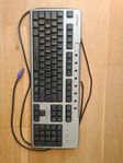 Tangentbord Compaq keyboard silver svart black