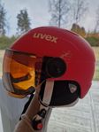 Skidhjälm Uvex Visor Jr