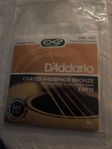 stålsträngar aukustisk gitarr D’Addario Phosphor Bronze