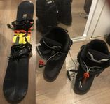 Salomon Snowboard 152cm + Snowboard Boots Burton imprint 2