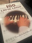 bok för nybörjare piano/keyboard - 100 lätta låtar