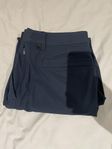 Lululemon ABC regular fit; blue trousers, size 34/32