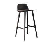2x Muuto Nerd Bar Stool 75 cm - Black