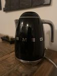 Smeg vattenkokare, svart, 1,7 l 