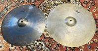 Zildjian Avedis 16” hi-hats i bra skick 