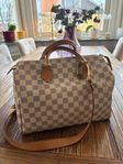 Louis Vuitton speedy 30 samt clutch YSL