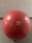 Röd pilatesboll 55 cm 