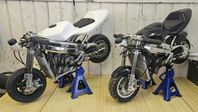 2st Minimoto, Polini motorer etc.