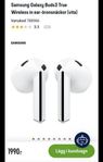 Samsung Buds3 in-ear hörlurar, testade bara 