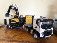 LEGO TECHNIC 42175 Volvo FMX truck & EC230