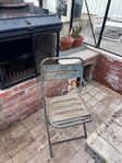 Underbara stol med själ ii stål - chabby chic