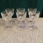Glas Cristal d`Argues 6 vinglas