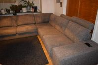 XXL Divan Soffa med nackkuddar 