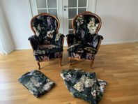 Fåtöljer och gardiner - Tricia Guild