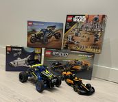 Fyra-Pack  LEGO värde ca 750kr