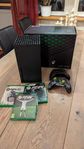 Xbox Series X 1TB + 2 handkontroller + FIFA/FC-spelpaket