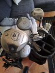golfklubbor med bag
