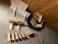 Klättervägg/hyllor till katt