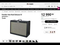 Gitarrförstärkare Fender