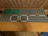 Lego - vägplattor + gröna basplattor