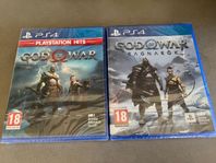 2 x GOD OF WAR / RAGNARÖK / PLAYSTATION 4 (NYTT)